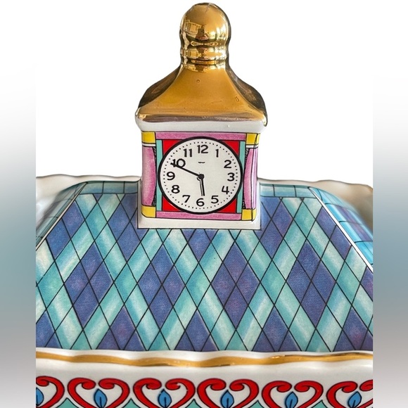 ❤️🫖 Sadler vintage porcelain teapot “A Round of Golf” in excellent condition! - Picture 4 of 8